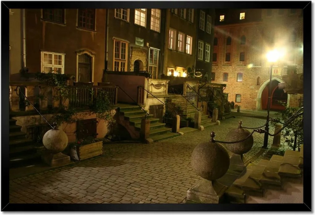 Poszterek 60x40-es keretben Gdańsk