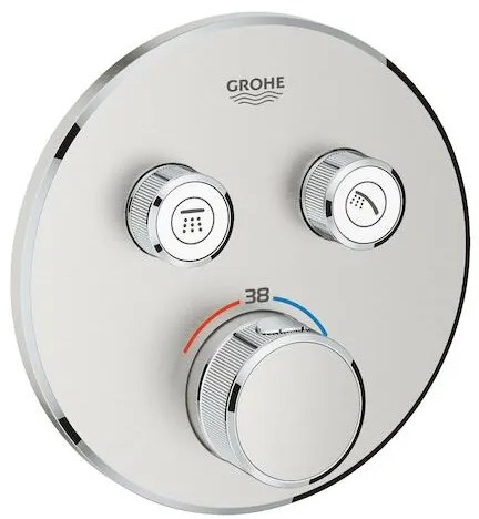 Grohe Smart Control zuhany csaptelep termosztatikus csapteleppel supersteel 29119dc0 G29119DC0
