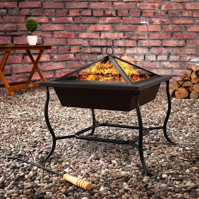 Deuba Tűzrakóhely - 45x45 cm