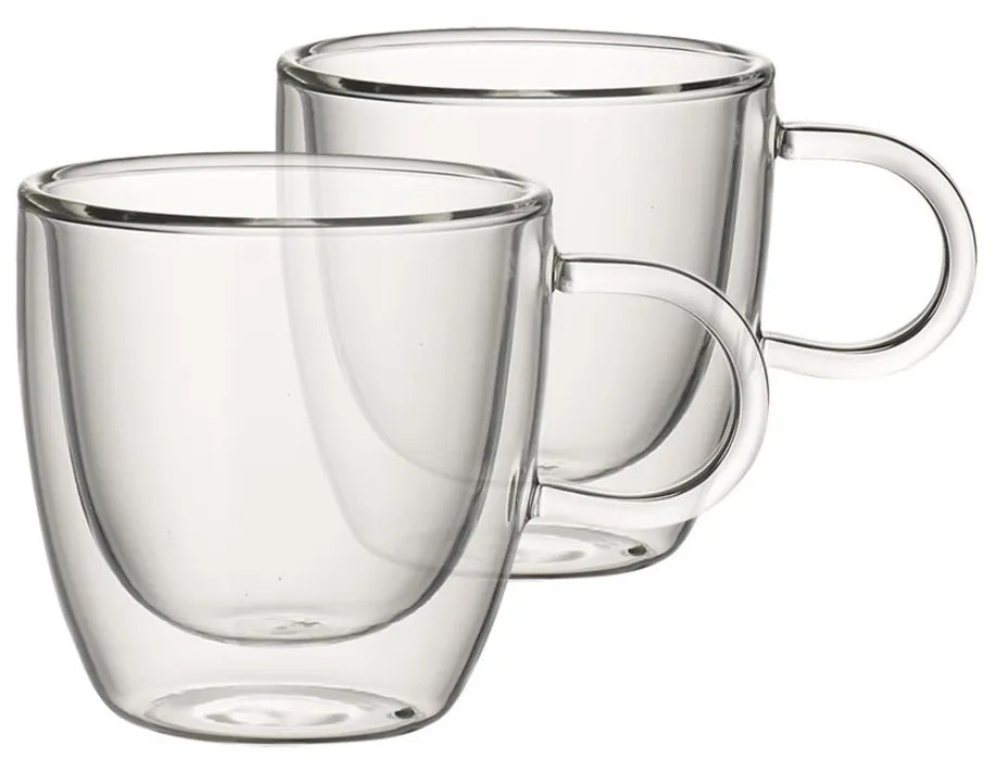 Villeroy & Boch 2 darabos Hőálló csésze készlet, 100 ml, boroszilikát üveg