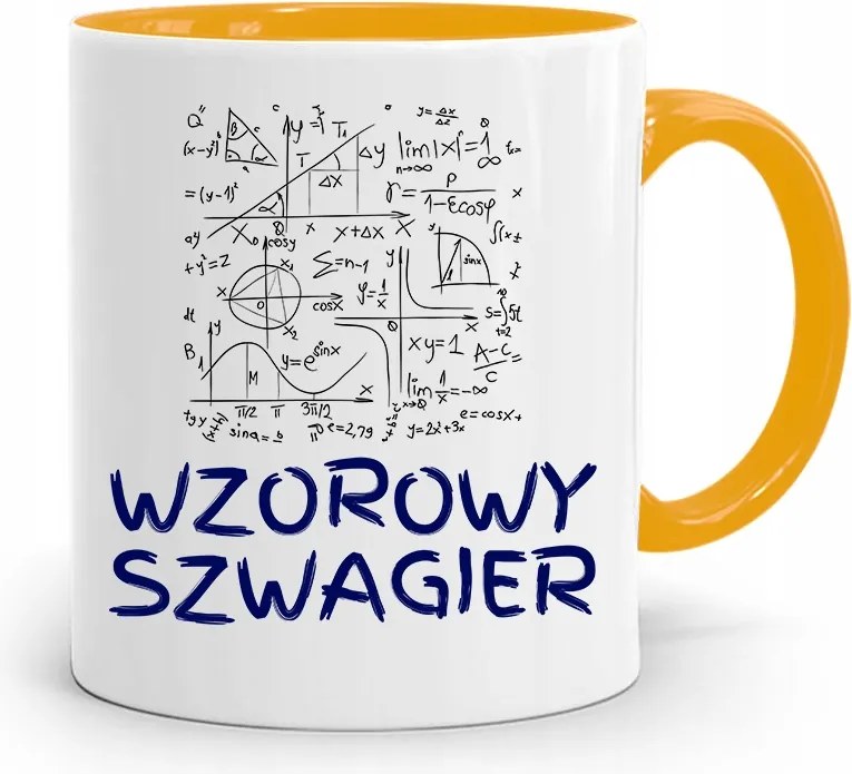 Sógornak Sárga Bögre Születésnapi Ajándéknak, fényképes nyomattal