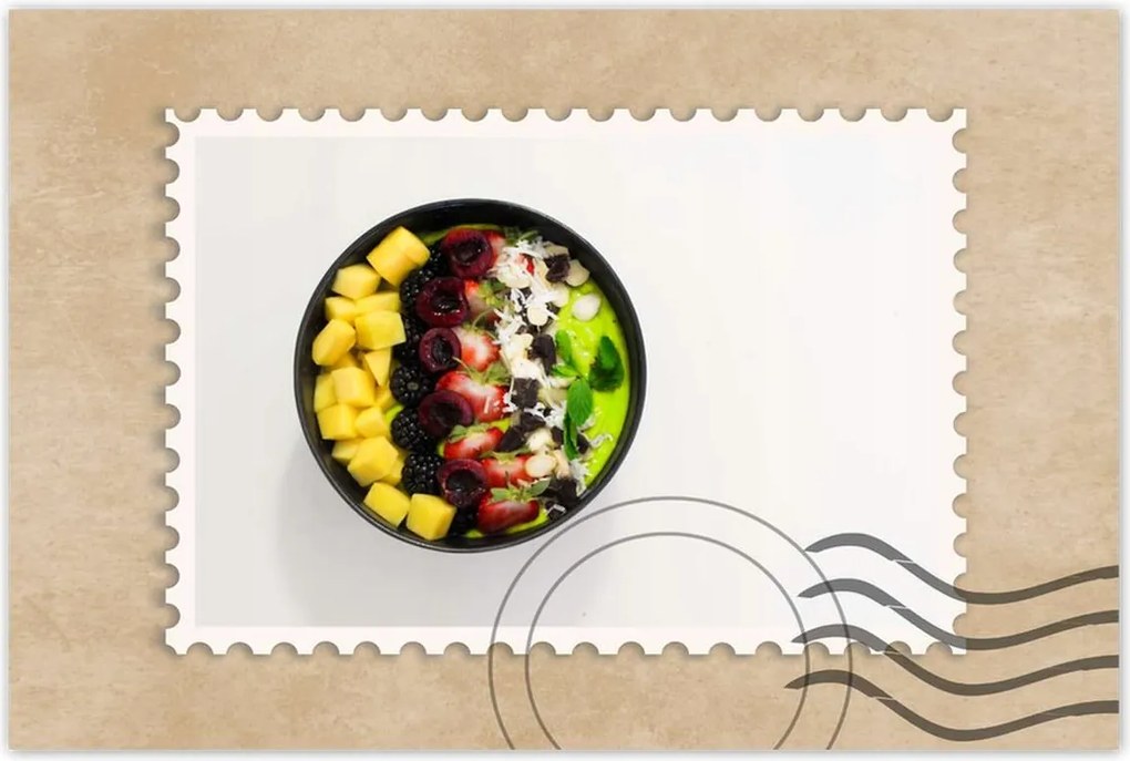 Poszterek 90x60 Gyümölcsök Gyümölcssaláta