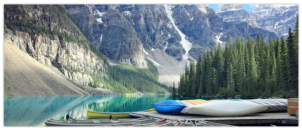 Kép - Moraine Lake (120x50 cm)