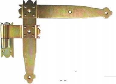 Sarokpánt 300mm kpl 2 db horganyzott W248