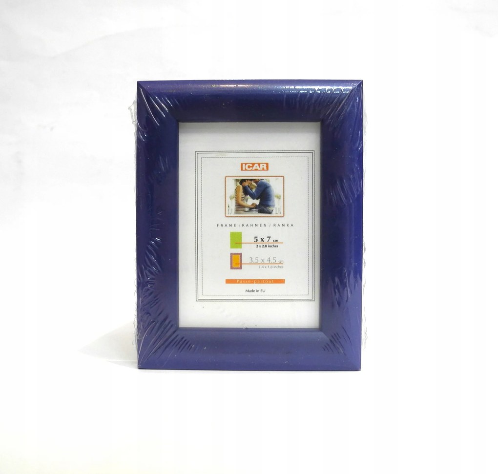 Eko fa képkeret 5x7 kék