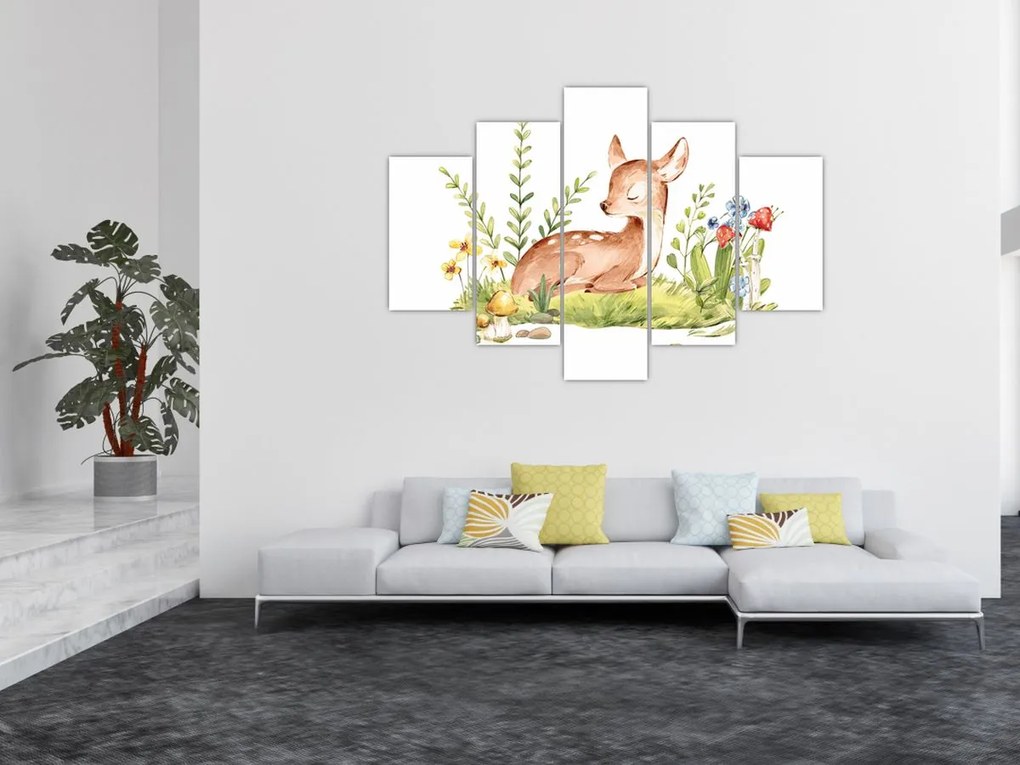 Kép - Kis őzike (150x105 cm)