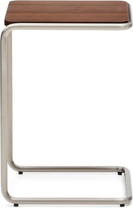 Tárolóasztal diófa dekorral 42x42 cm Tarsel – Kave Home