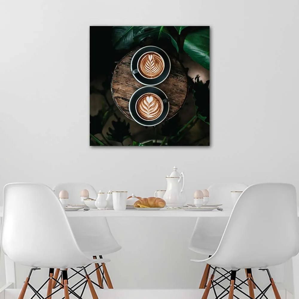 Gario Vászonkép Tejeskávé Méret: 60 x 60 cm