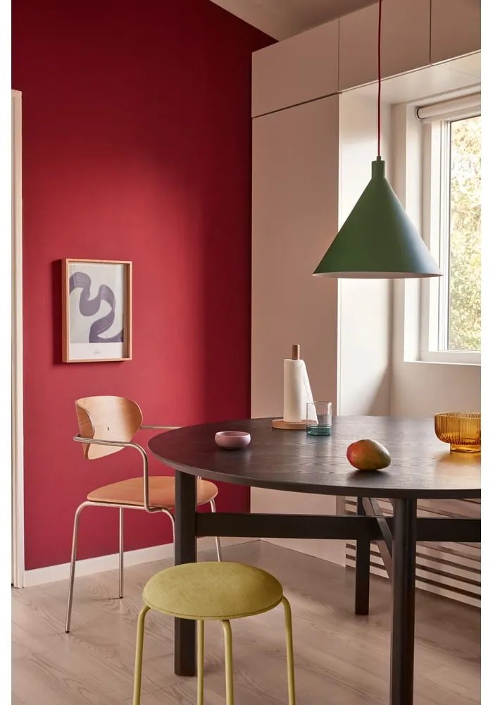 Fekete kerek étkezőasztal ø 140 cm Fjord – Hübsch