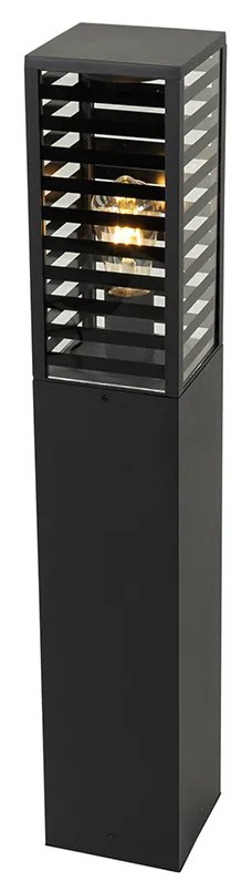 Modern kültéri állólámpa fekete 80 cm IP44 - Reims