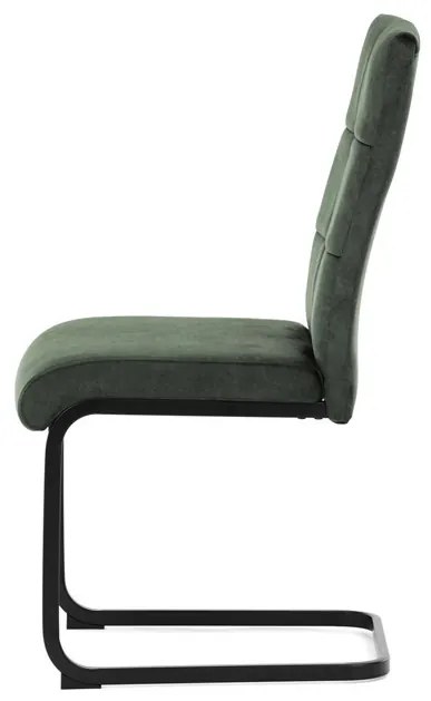 Zöld Vintage Bársony Étkezőszék. DCL-D1275 GRN4