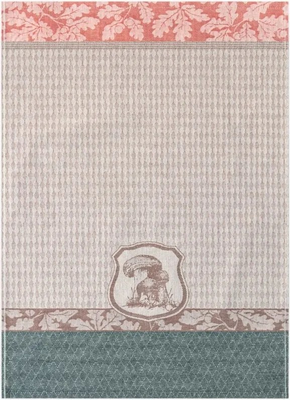 Konyhai törlőkendő 50x70 Zwoltex Vargánya 2 barna Pamut