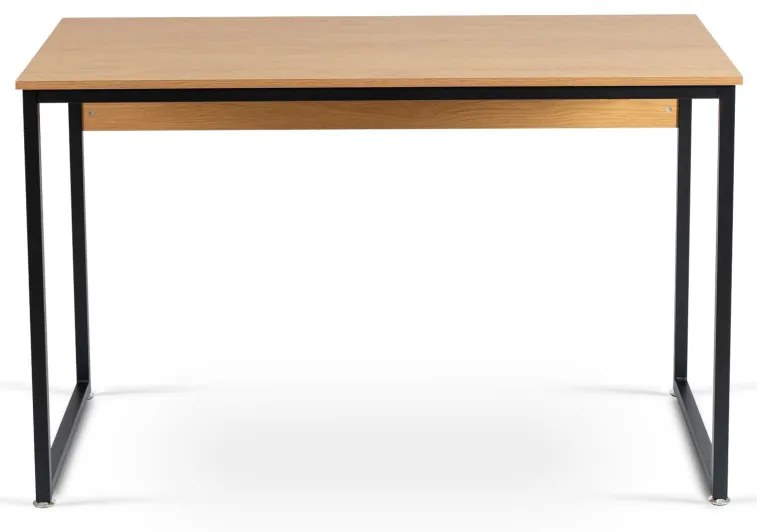 ROSS íróasztal 120 cm aranytölgy/fekete