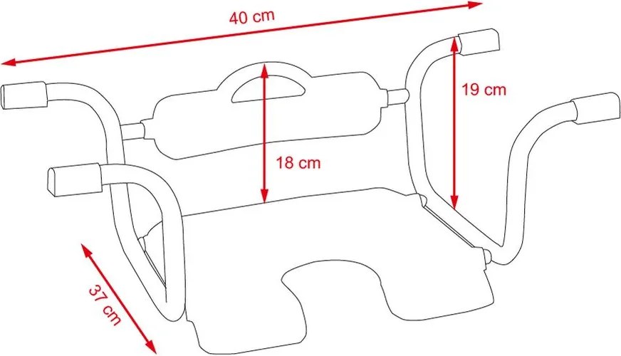 Zebra Fürdőszobai ülőke JHK-3666
