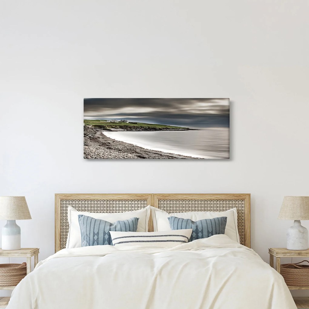Tó a homályban képe (120x50 cm)