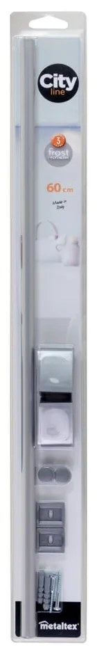 Frost City fali acél tartó, hosszúság 60 cm - Metaltex