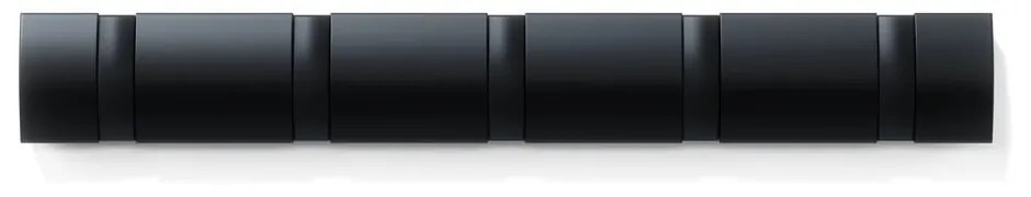 Fekete nyárfa fali fogas Flip – Umbra