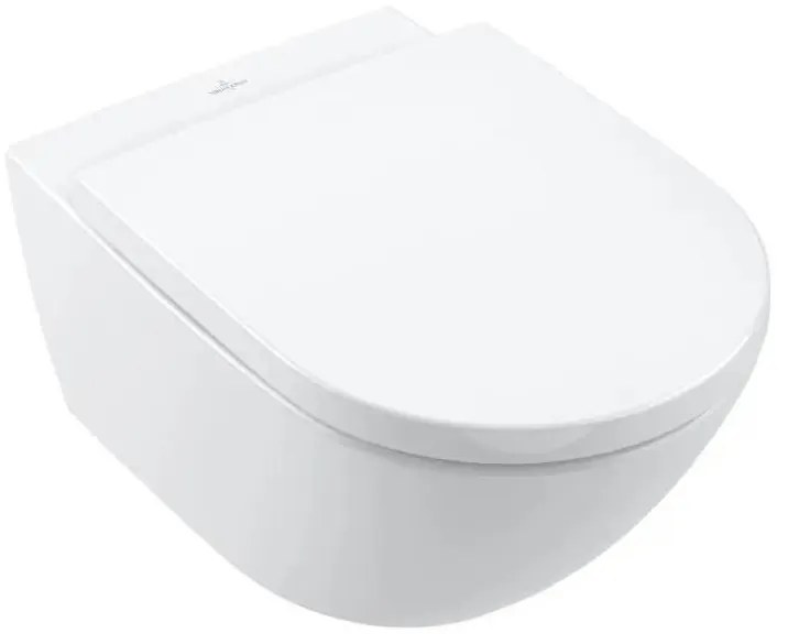 Villeroy & Boch 4670TSR1 - SUBWAY fali WC SoftClose ülőkével, kerámia/fehér