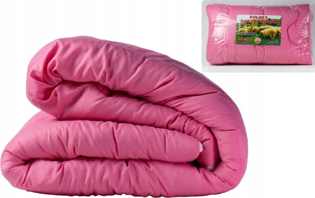 Gyapjú Téli Paplan 160X200CM 100% Természetes Puha Lengyel Termék