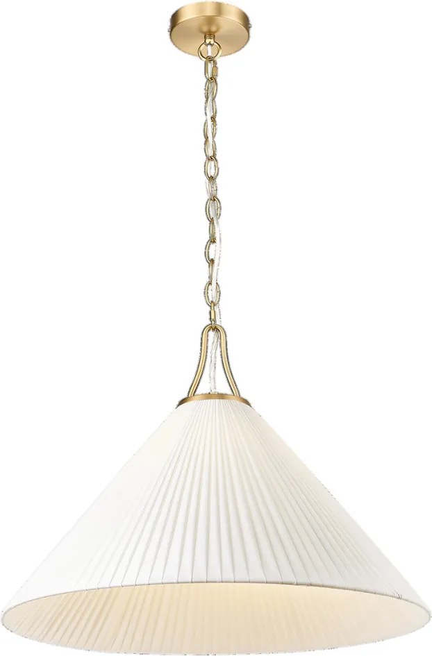 Cosmolight PROVIDENCE P01521BR-WH Függőlámpa 1x40W/E27 ip20