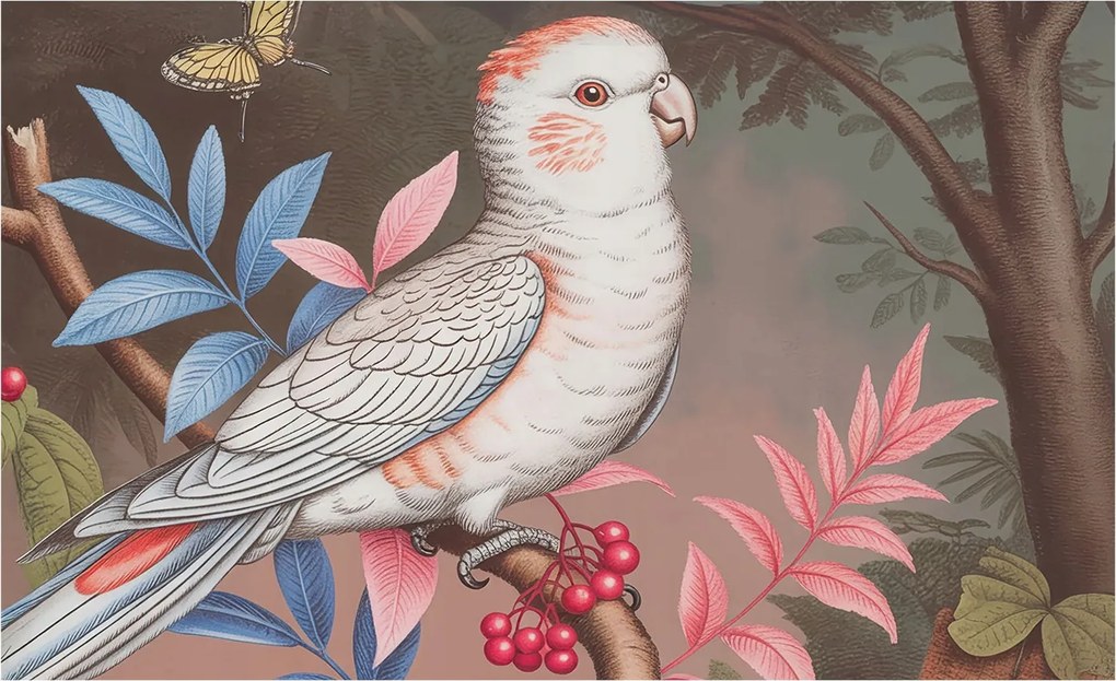 Flizelin Fali tapéta Prémium Trópusi természet 416x254 Ragasztó