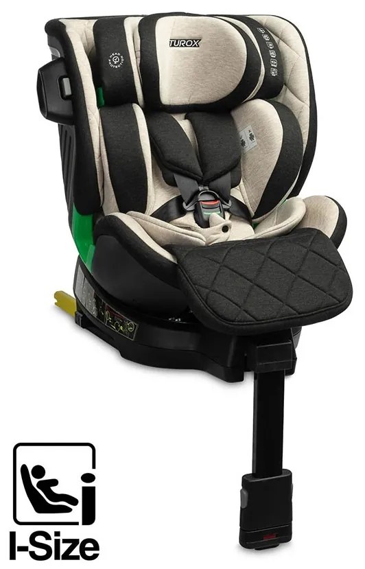 Autós gyerekülés CARETERO TUROX I-SIZE beige