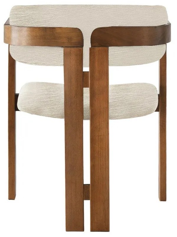 CO Light Grey and Walnut étkező szék