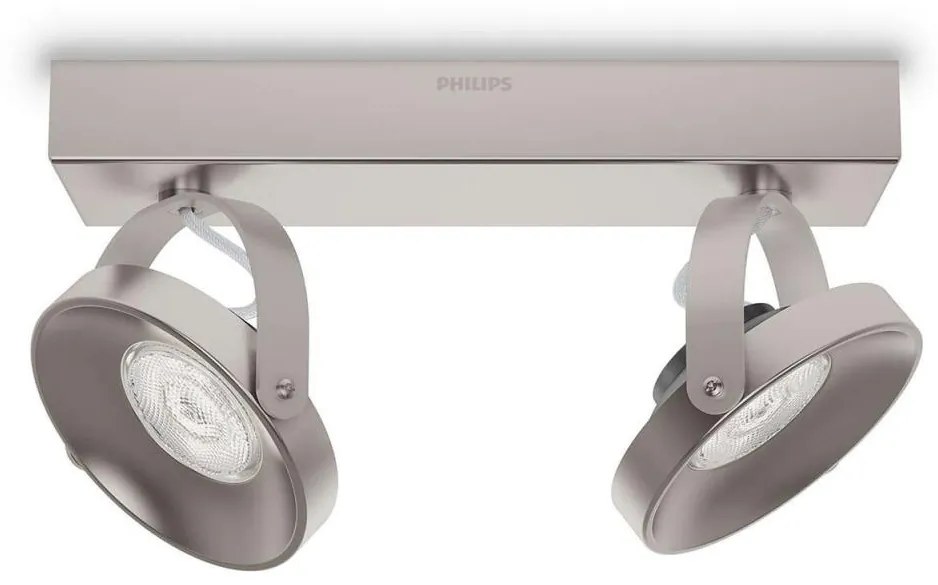 Philips 53312/17/16 - LED Dimmelhető lámpa MYLIVING SPUR 2xLED/4,5W/230V