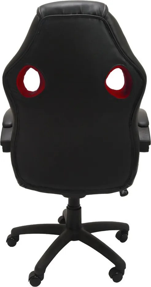 Enzo irodai forgószék, piros-fekete