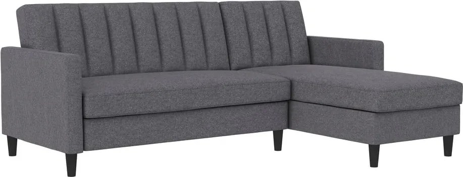 Szürke kinyitható sarokkanapé Celine – Støraa