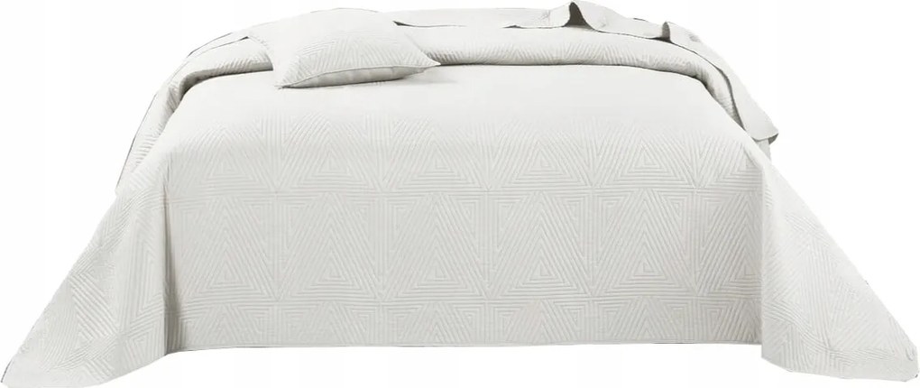 Dekoratív ágytakaró Trio fotelhez 75x150 steppelt krémszínű