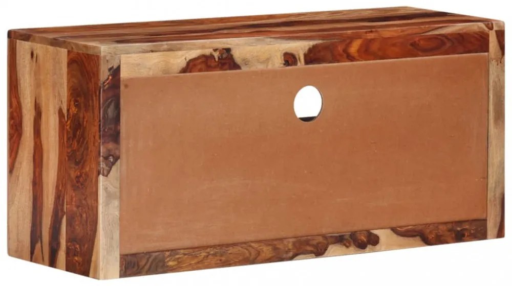 tömör kelet-indiai rózsafa TV-szekrény 88 x 30 x 40 cm