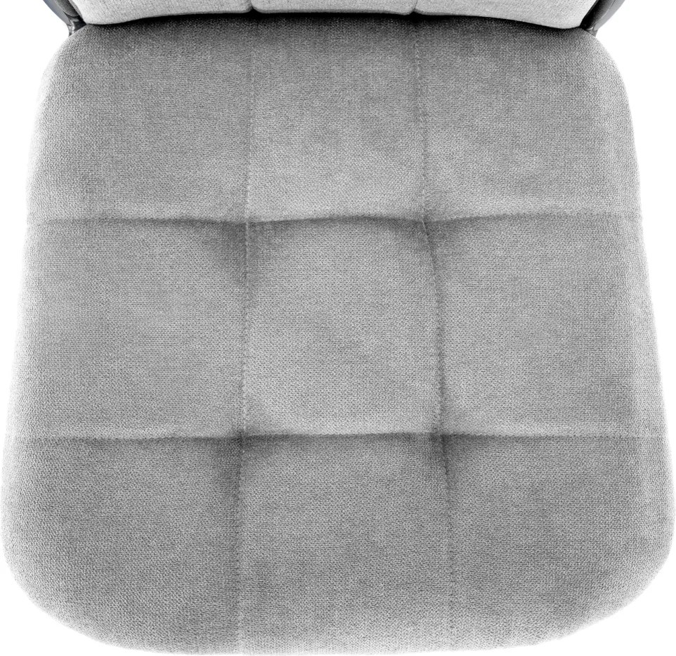 Szék, szürke szövet/fém, ADORA 2 NEW