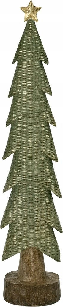 Karácsonyfa figura zöld 48 cm 174065