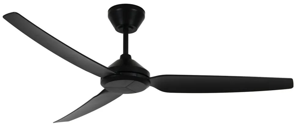Lucci air 21616349 - Mennyezeti ventilátor POLIS IP55 fekete + távirányítás