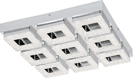 Eglo 95658 - Kristály mennyezeti lámpa FRADELO 9xLED/4W/230V