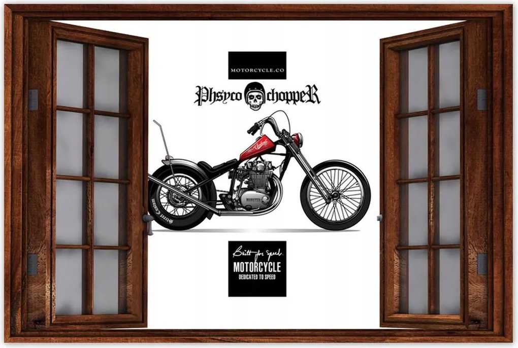 Poszterek 120x80 Motorkerékpár Antik Vintage