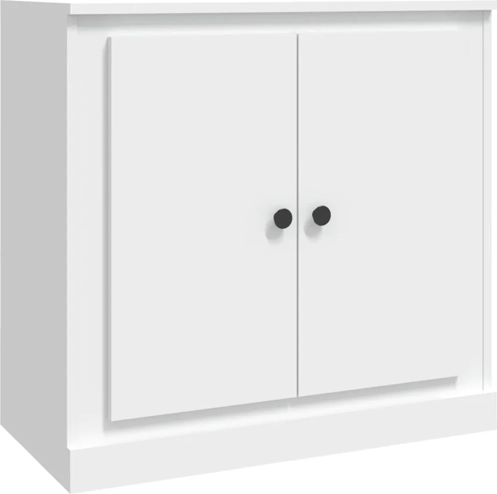 vidaXL fehér szerelt fa tálalószekrény 70x35,5x67,5 cm
