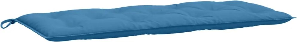 vidaXL melange kék szövet kerti padpárna 120x50x7 cm