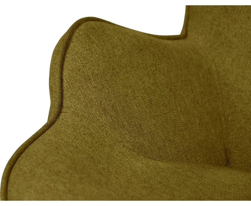 Zöld fotel Niko – Ropez