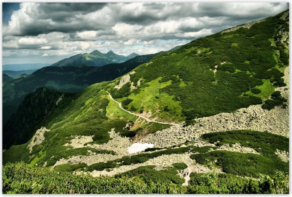 Poszterek 120x80 Tátra Lengyel hegyek Kilátás