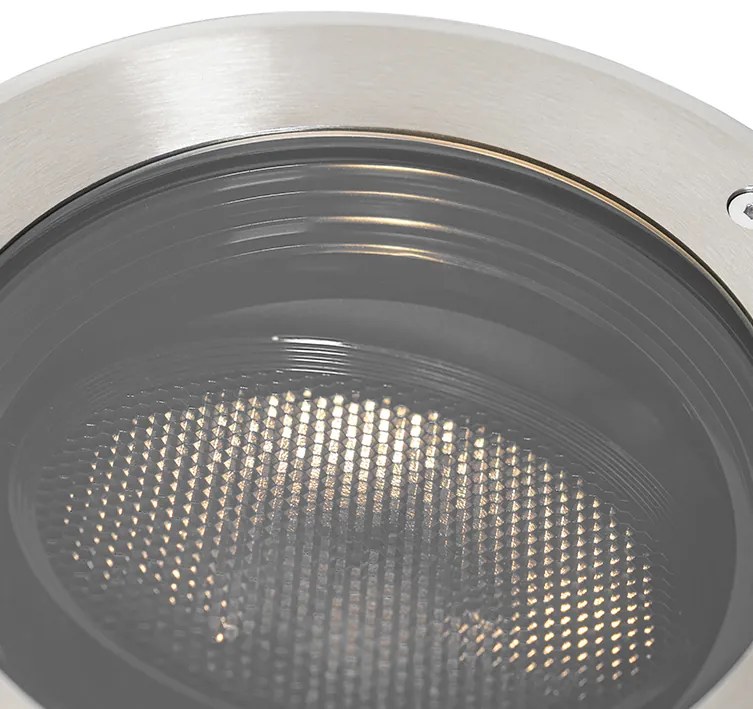 Kültéri talajspot acél AR111 állítható IP65 - Delux Honey