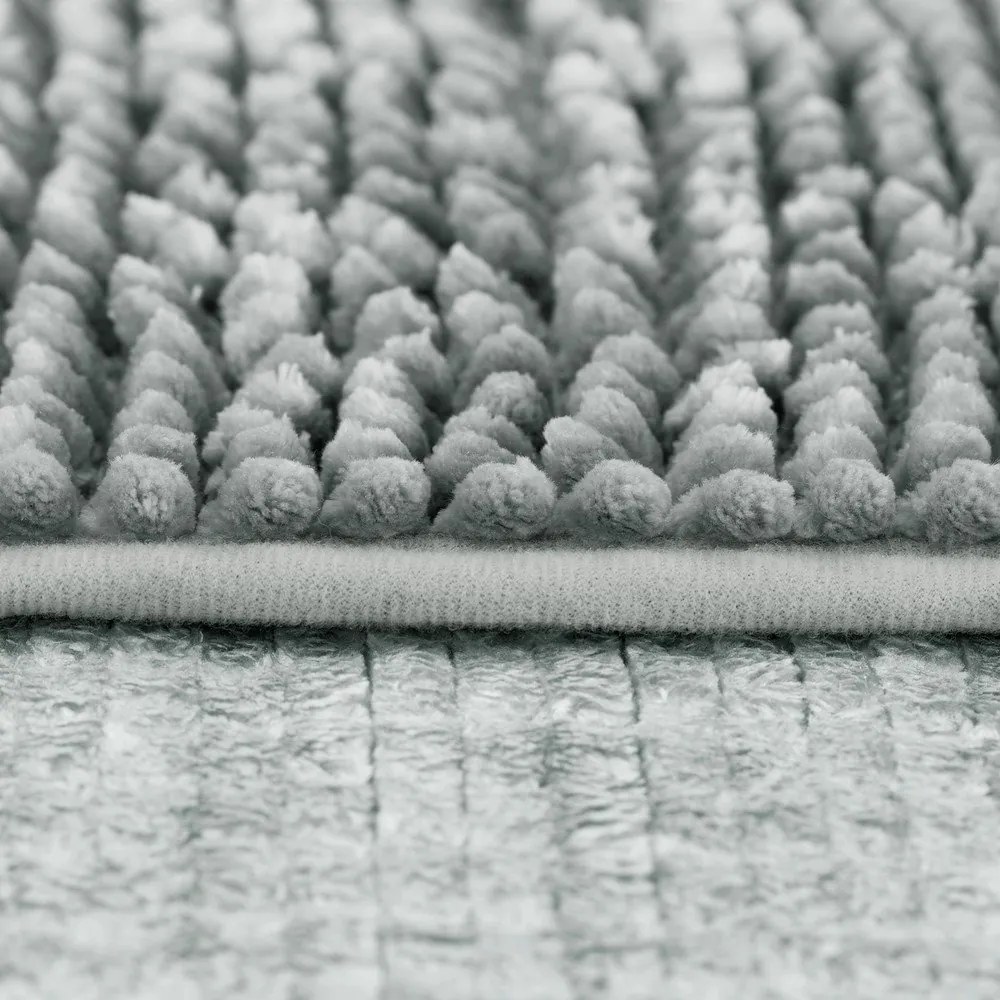 Bati szürke fürdőszobai kilépő, 60 x 90 cm - AmeliaHome