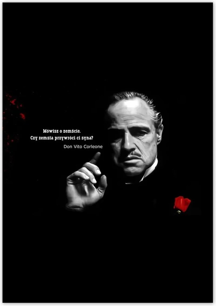 Poszterek 70x100 Godfather Don Idézetek
