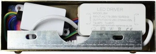 LED fürdőszobai tükörvilágítás KLIMT LED/8W/230V 3000/4000/6000K 40 cm IP44 arany színű