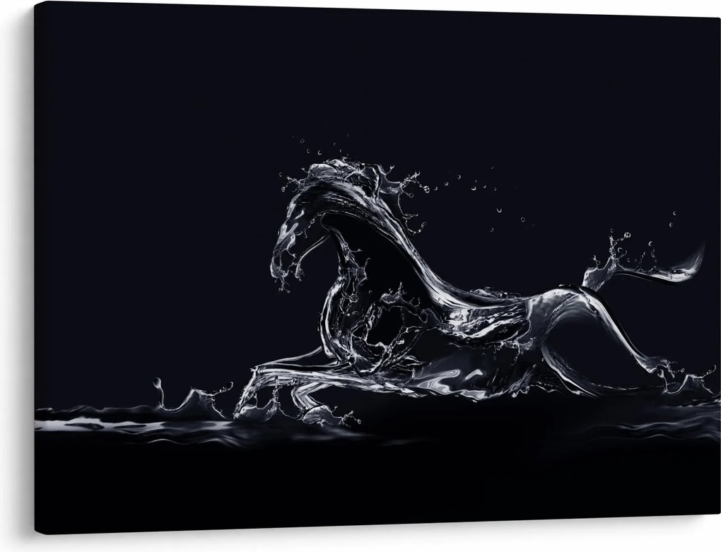Kép - Ló és a víz (70x50 cm)
