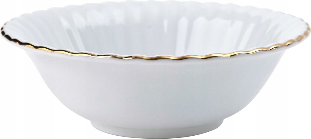 Saláta tálaló 13 cm Iwona B014 Arany vonal