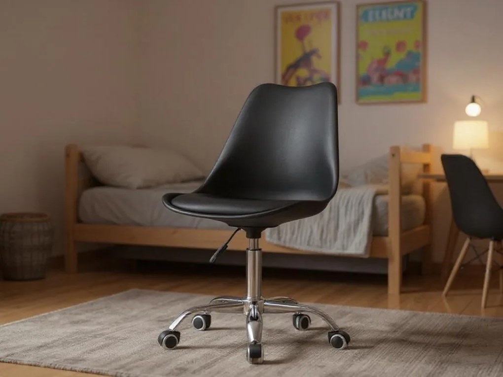 Fekete irodai szék PANSY