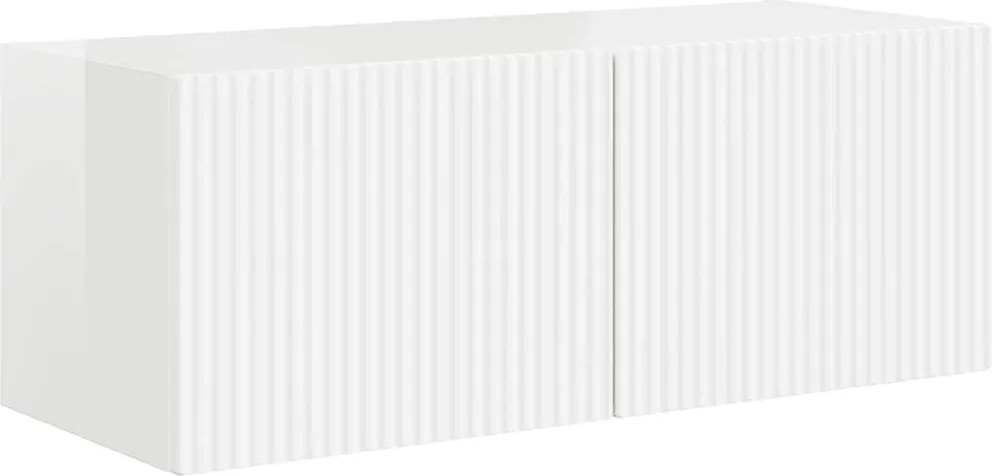 vidaXL TV Fali Szekrény Fényes Fehér 60 x 31 x 29.5 cm Faanyag