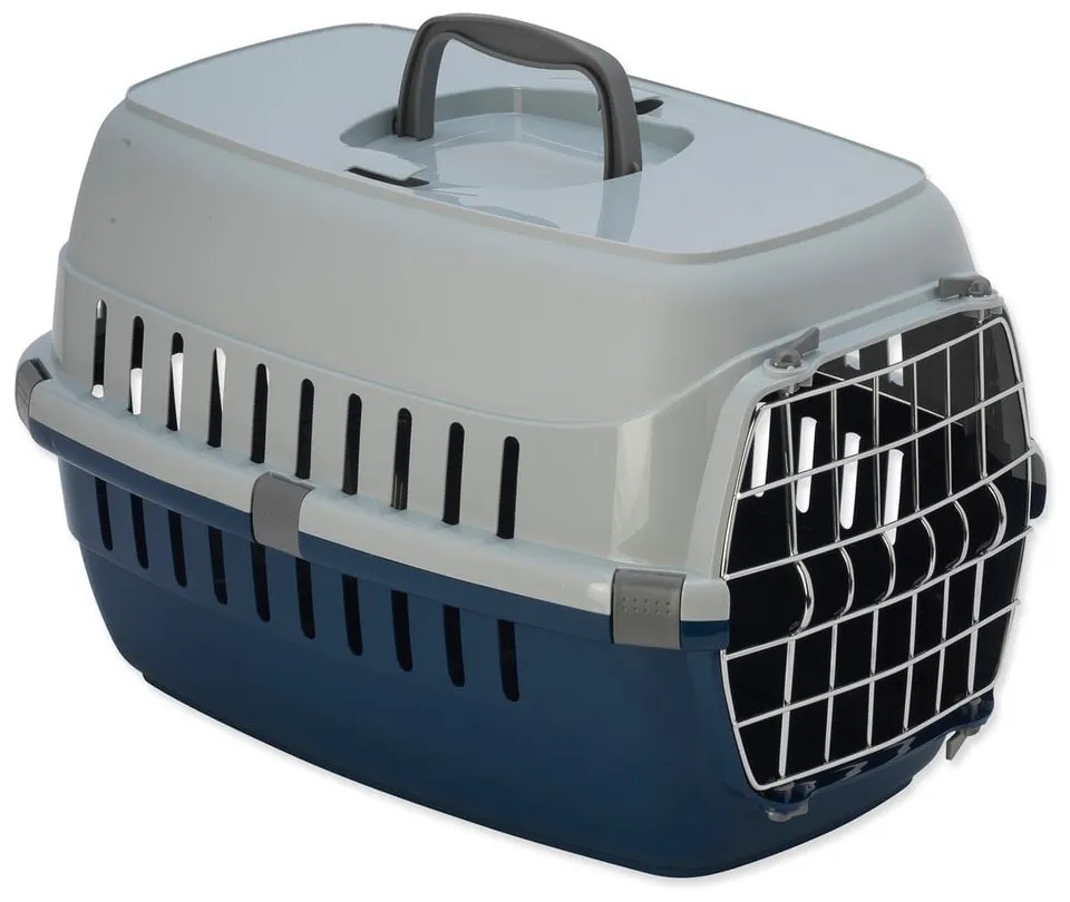Kék-szürke állathordozó 32x48,5 cm Dog Fantasy Carrier – Plaček Pet Products